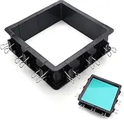 Adjustable Mold Housing Kit for Silicone Molds Making - Plastic Mold Housing Frame for Silicone Rubber Mold Making, DIY Resin Mold - Free Combination Molding Housing for Soap Mold, Candle Molds Making