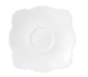 Jasper Conran Baroque White Tea Saucer P4417