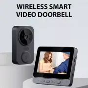 4.3" Smart Video Doorbell Home With Display Wireless Intercom HD Video Monitor