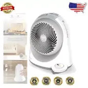 Adjustable Thermostat Nursery Heater with Tip-Over Protection & Safety Shutoff