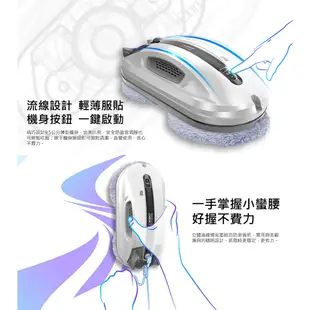 HOBOT 玻妞 超音波雙邊噴水擦玻璃機器人 HOBOT-R3 雙邊噴水 5KG強力吸附