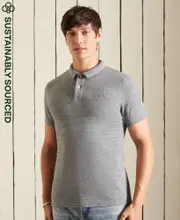Classic Pique Polo | Flint Steel Grit