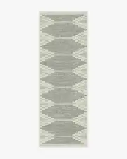 75' x 215' | Machine Washable Runner Rug | Kid & Pet Friendly | Indoor Rug | Sloane Grey Rug | Ruggable