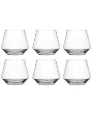 Zwiesel Glass Pure Tritan Crystal Stemless Burgundy Glasses (Set Of 6)