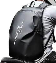 Motorcycle Hat Bag - Storage Bag Hard Hat Carrier Motorcycle Backpack | Large Capacity Cycling Hat Backpack, Riding Backpack for Hiking Backpacking Borato