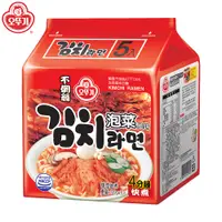 在飛比找PChome24h購物優惠-韓國 不倒翁泡菜拉麵(五入裝)(600g)