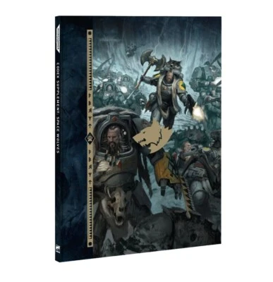 WARHAMMER 40K: Space Wolf: 10th Edition LM Codex + Cards + Transfers + Free post