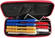 Moli 8pcs Lock Picking Kaba Tool for Door Lock,Professional Door Lock Open Tool,Locksmith Supply