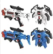 Rechargeable Long Laser Tag Guns 2 Pack