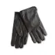 美國百分百【Calvin Klein】手套 CK 防寒 保暖 皮質 皮手套 配件 都會 騎士 黑色 L XL號 H254