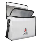 Fireproof Document Bag - Fireproof Box [Thermal Insulated] Fireproof Safety B...