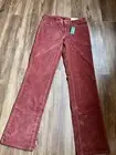 LL Bean Pants Casco Cords Straight Leg Womens Size 6 M/T Henna