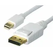 Astrotek Mini DisplayPort DP to DisplayPort DP Cable 2m - 20 pins Male to Male Gold Plated RoHS ~CBMDPMM2