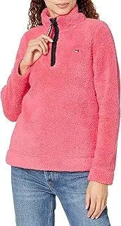 Tommy Hilfiger Women's 1/4 Zip Sherpa Jacket