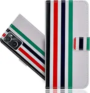 Leather Case for Oppo A76 / A36 / Oppo A96 4G, Shockproof Wallet Flip Leather Magnetic Card Slot Kickstand Phone Case Cover