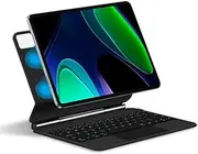 Jarttarn Bluetooth Keyboard Compatible with Xiaomi Pad 7 Pro 11.2-inch (2024), with Stand & Magnetic Detachable Wireless Keyboard Cover