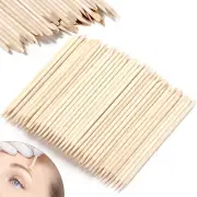 200Pcs Wooden Wax Sticks, Eye Brow Nose Lip Waxing Sticks, Wood Waxing Sticks...