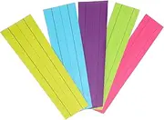 SHOWERORO 5pcs Soft Magnetic Sentence Strip Dry Erase Writing Strip Sentence Strips with Magnets Learning Lined Magnetic Strips School Tabs Sentence Strips for Whiteboard Classroom