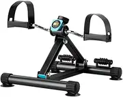 Under Desk Pedal Exercise Bike,Mini Under Desk Exercise Bike,Under Desk Bike Hawker Exerciser Arm and Leg Rehab Exercise Bike