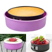 2Pcs Springform Pan Protector Cheesecake Pan, 8.6” Non-stick Leakproof Metal