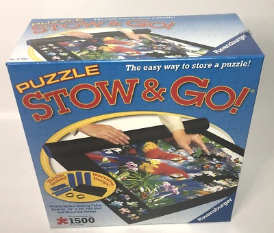 NEW Sealed Ravensburger Puzzle Stow and Go Storage System roll up mat 46 x 26