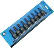 Action 9pc 1/2" Drive Impact Internal Torx Driver Steel Set T27 to T70 647210901