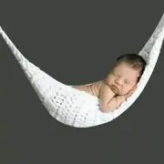 White Newborn Hanging Hammock Pod Photo Props Newborn Sling Photo Prop