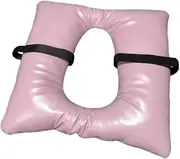 Folpus Bedside Commode Padded Soft Seat Cushion Seats Pad Cover Comfortable Waterproof for Seniors Disabled Commode Chair Elderly, Light Pink