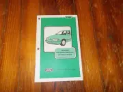 1988 MERKUR SCORPIO ESSENTIAL SPECIAL SERVICE TOOLS CATALOG AND MANUAL BOOKLET