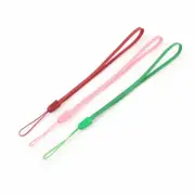 3Pcs Tricolor Soft Woven Hand Wrist Strap Lanyard for Cell Phone Camera