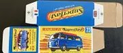 Matchbox Superfast #23 Volkswagen Camper ‘70-‘71 Type G Repro Box