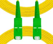 50m SC/APC to SC/APC Fiber Patch Cable Single Mode 9/125µm 2.0mm