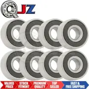 [Qty.8] R3-2RS ABEC7 Miniature Ball Bearing [0.1875" Bore x 0.5" OD x 0.196" W]