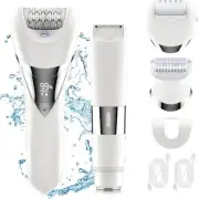 Electric Bikini Epilator for Women, 5 in 1 Hair Removal for Face Chin Arm Leg