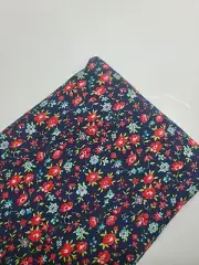 Bonnie & Camille Fabric Smitten Moda Floral OOP Sew Quilt Navy FAT QUARTER