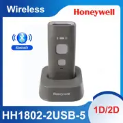 Honeywell HH1802-2USB-5 Wireless 2D Pocket Barcode Scanner with Cable & Cradle