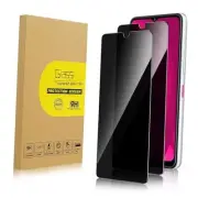 2 Pack Privacy Screen Protector for T-Mobile Revvl 7 5G [Anti-Spy Tempered