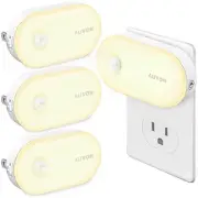 Night Light Plug in with Motion Sensor (120 Lumens), Dimmable A-Warm White