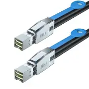 H!Fiber 12G External Mini SAS HD SFF- Data Server Raid Cable 12Gbps Mini SAS