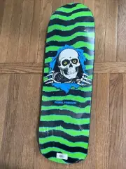 Powell Peralta Skateboard Deck Geegah Ripper Neon Green Old School Reissue