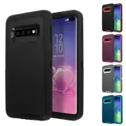 For Samsung Galaxy S10+/S10/S10e Case Rugged Hybrid Shockproof Heavy Duty Cover