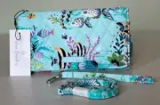 Vera Bradley RFID Wallet Crossbody ANTILLES TREASURE MSRP $79 ~ NWT