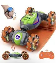 RC Stunt Car 4WD 6-12 Boys Hand Gesture Control Drift Toy w/ Lights Music
