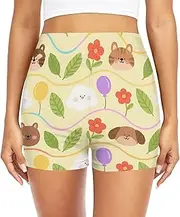 [GuoChe] Underwear Swimwear Bikini Leakproof Board Shorts Underwear Bikini Bottoms Teens Girl Women Yellow Background