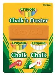 Crayola Chalk And Duster Set