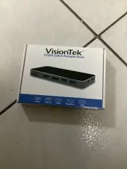 VisionTek VT200 Portable USB-C Dual Monitor Hub - Windows/MacOS/ChromeOS/iOS
