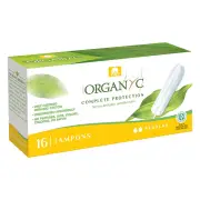 Organyc Complete Protection Tampons Regular 16 Pack