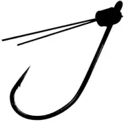 Gamakatsu G-FINESSE WEEDLESS #6 STINGER HOOKS & TITANIUM WEED GUARD #375207