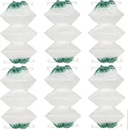 Lantern Mantles for Coleman, 3-Layer Gas Lamp Mantles #95 Clip On with 2 Install Clips