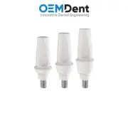 Peek Temporary Anatomic Straight Prosthetic - Zimmer® Int Hex2.42mm Compatible